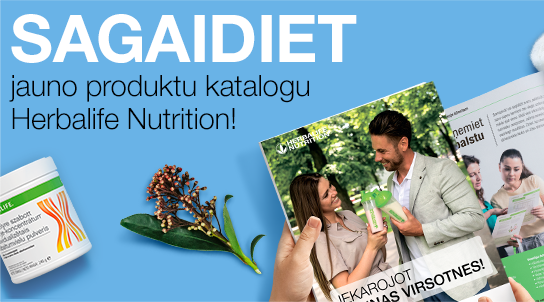 Iegūstiet jaunu katalogs Herbalife Nutrition
