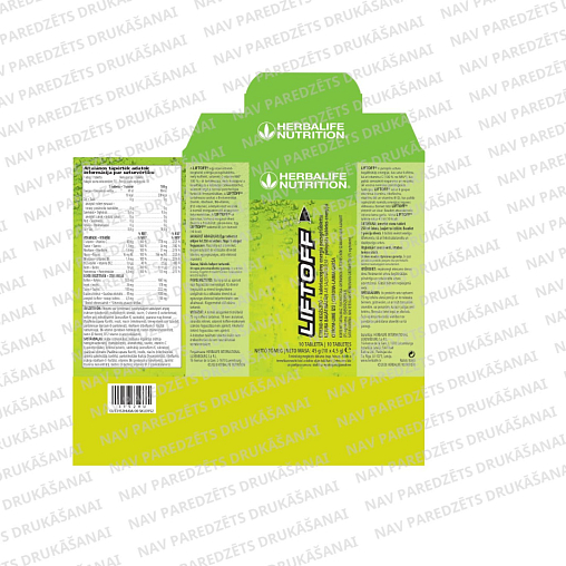 LIFTOFF® ar laima garšu