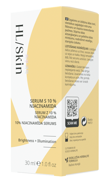 HL/Skin Serums ar 10% niacinamīdu