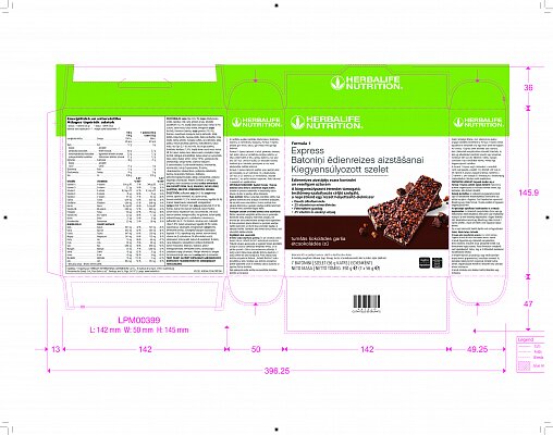FORMULA 1 EXPRESS VESELĪGAS MALTĪTES BATONIŅI AR TUMŠĀS ŠOKOLĀDES GARŠU
