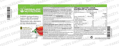 Šķīstošais zāļu dzēriens ar tēju ekstraktiem - oriģinālā garša (51 g)